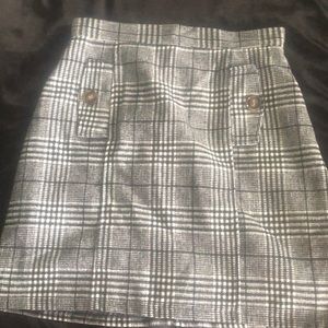 Plaid Mini Skirt
